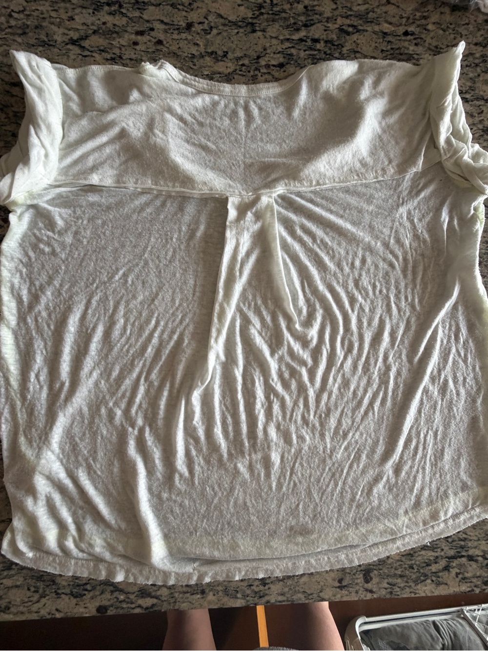 Free People - We The Free Relaxed Oversized T-Shirt White - Picture 6 of 9